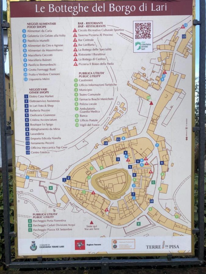 Ciglieri Santermo Casciana Terme Lari Pet&Bike Friendly Free Parkアパートメント エクステリア 写真